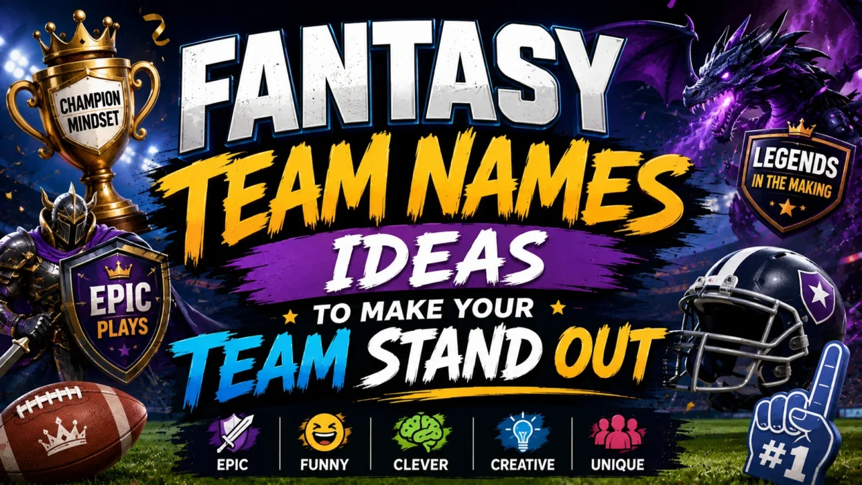 Fantasy Team Names Ideas to Make Your Team Stand Out