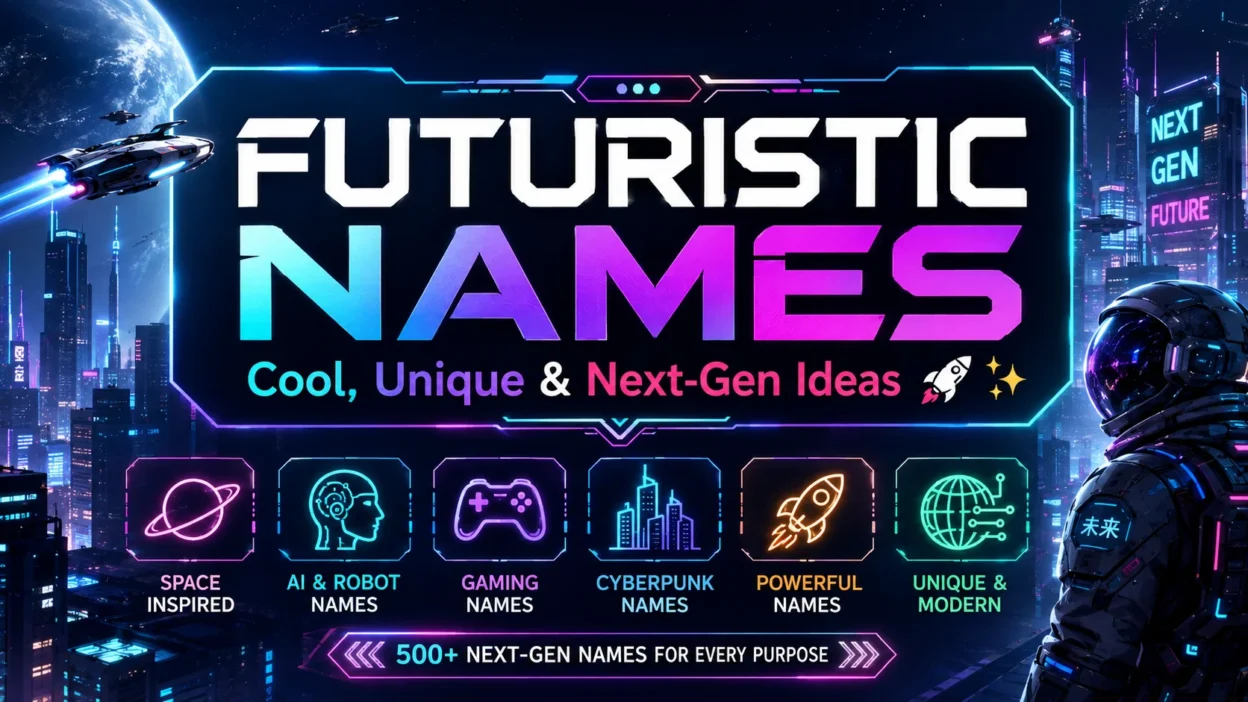 Futuristic Names Cool, Unique & Next-Gen Ideas 🚀✨