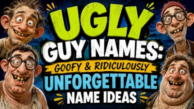 Ugly Guy Names Goofy & Ridiculously Unforgettable Name Ideas