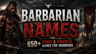 Barbarian Names 650+ Fierce & Powerful Names for Warriors