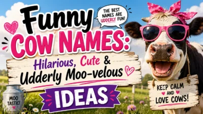 Funny Cow Names: Hilarious, Cute & Udderly Moo-velous Ideas