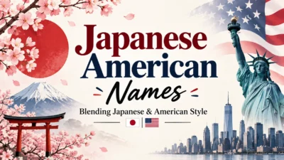 Japanese American Names Blending Japanese & American Style