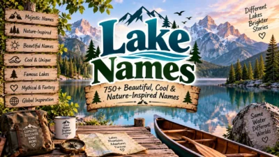 Lake Names 750+ Beautiful, Cool & Nature-Inspired Names