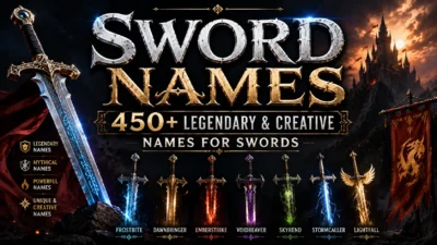 Sword Names 450+ egendary & Creative Names for Swords