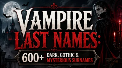 Vampire Last Names: 600+ Dark, Gothic & Mysterious Surnames